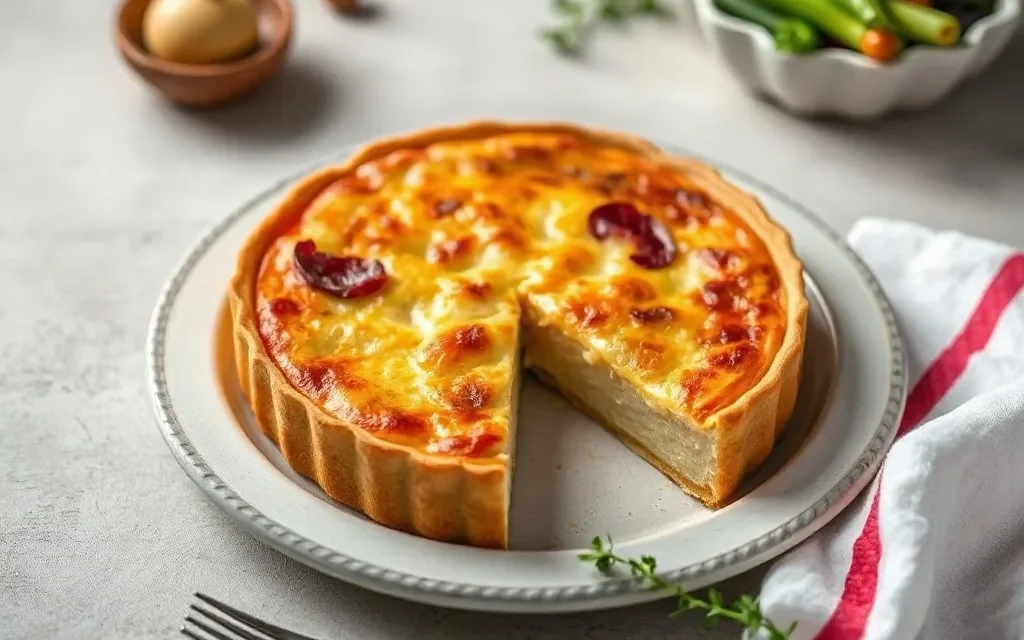 Recette de Quiche Lorraine → Quiche Lorraine Traditionnelle au Goût Authentique : Un Guide Pratique