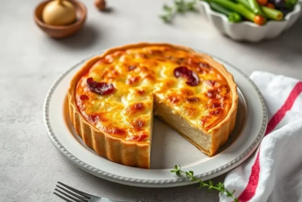 Recette de Quiche Lorraine → Quiche Lorraine Traditionnelle au Goût Authentique : Un Guide Pratique