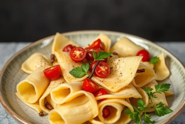 Recette délicieuse de linguines à la sauce tomate