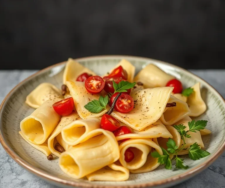 Recette délicieuse de linguines à la sauce tomate