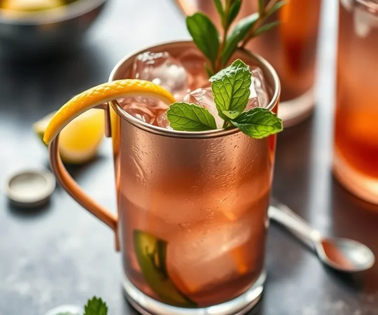 Recette de Cocktail Moscow Mule: Un Voyage de Saveurs Étonnant