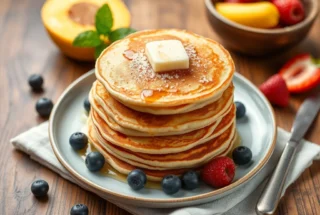 Découvrez la recette pancakes → Préparez des pancakes épais et moelleux avec cette recette pancakes simple et inratable.