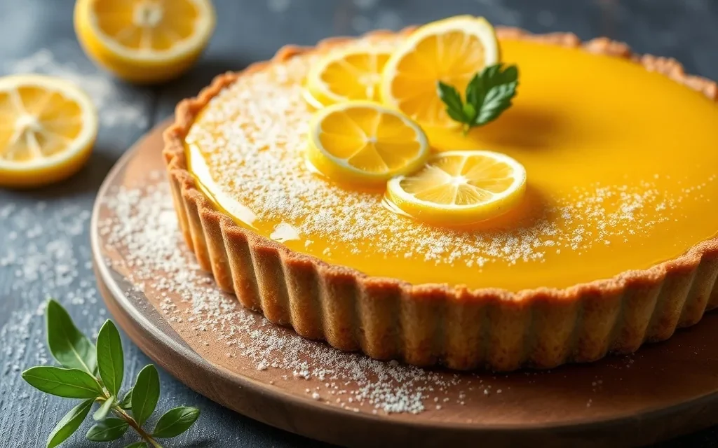 Tarte au Citron Acidulée et Gourmande : Réalisez-la Facilement