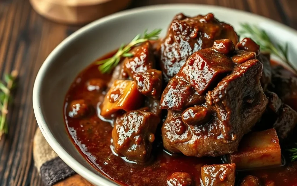 – bœuf bourguignon → Découvrez le secret d’un bœuf bourguignon tendre et parfumé en 5 étapes pratiques