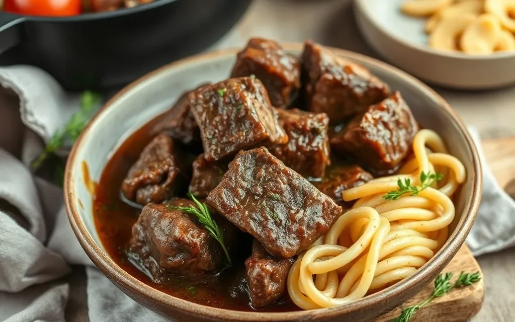 – bœuf bourguignon → Découvrez le secret d’un bœuf bourguignon tendre et parfumé.