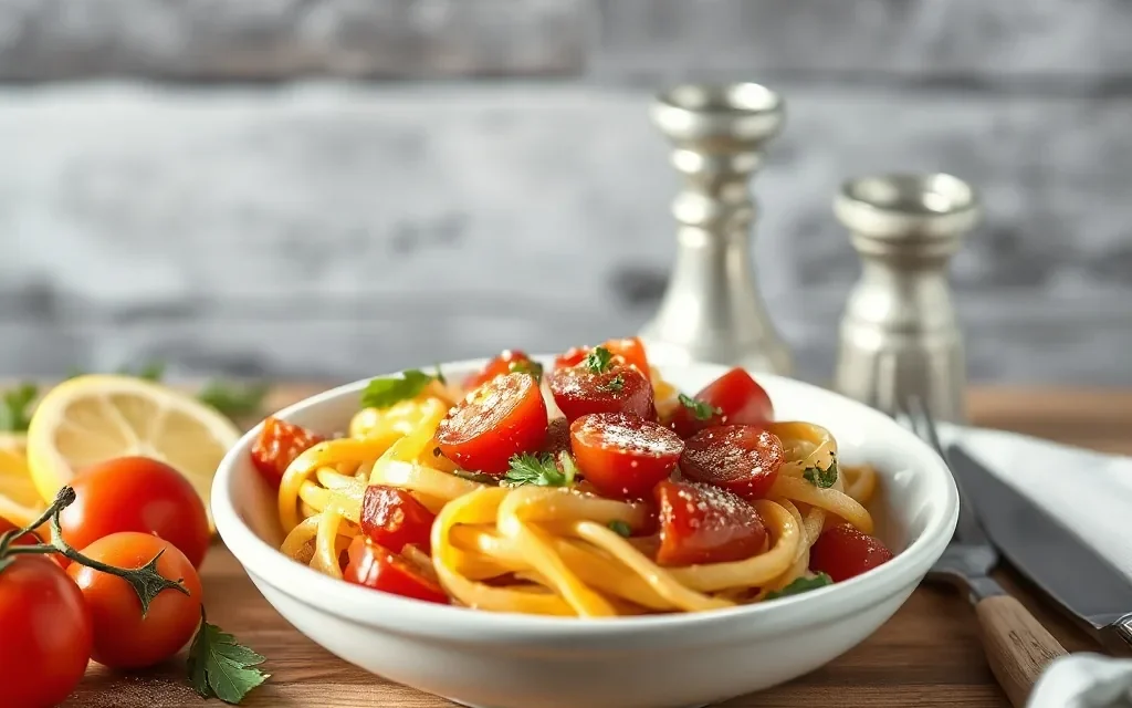 Découvrez les Linguines Crémeuses aux Saveurs Italiennes en 5 Étapes