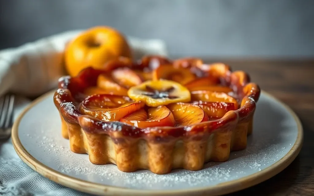 Découvrez la tarte tatin → Tarte Tatin Caramélisée comme en Boulangerie