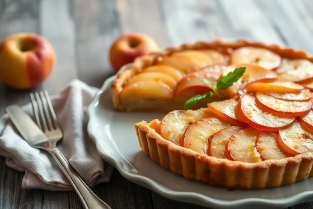 Réalisez la Tarte aux Pommes Maison Dorée et Fondante en 5 Étapes Faciles