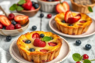 Clafoutis Moelleux aux Fruits de Saison : Un Délice Épicé à Réaliser Facilement