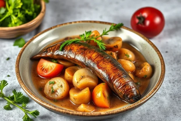 Maîtriser le rougail saucisse → Le rougail saucisse est un plat épicé et généreux venu de La Réunion : Guide pratique étape par étape