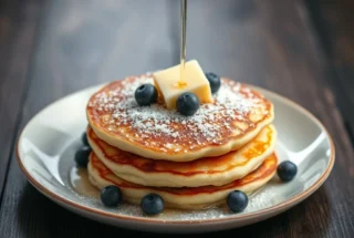 – recette pancakes → Préparez des pancakes épais et moelleux avec cette recette pancakes simple : le guide ultime