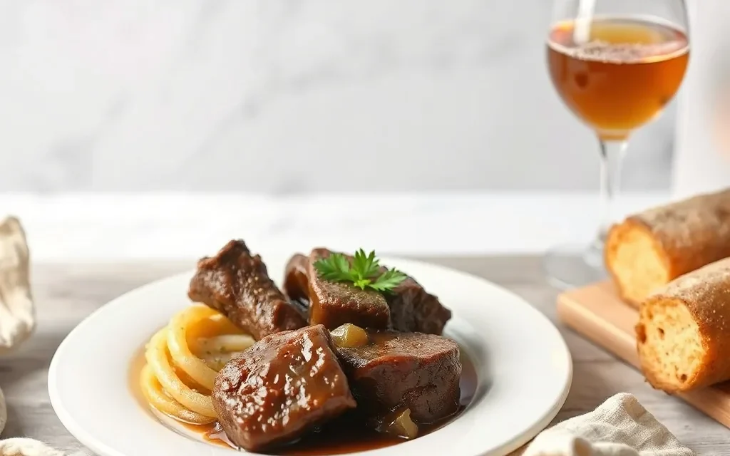 – bœuf bourguignon → Découvrez le secret d’un bœuf bourguignon tendre et parfumé : Guide Pratique