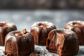 Délice Irresistible : Moelleux au Chocolat → Moelleux au Chocolat au Cœur Fondant