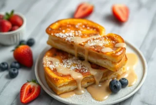 Recette Pain Perdu Gourmand et Caramélisé : Un Délice à Chaque Bouchée
