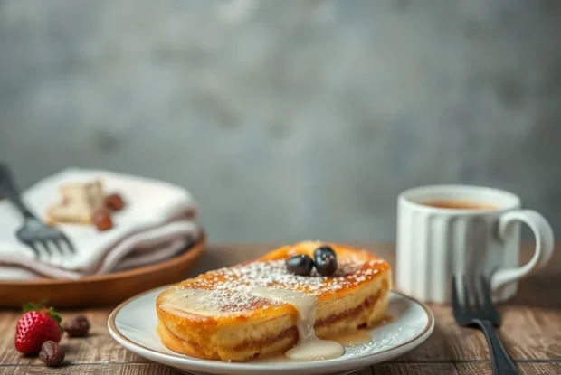 Recette pain perdu → Recette Pain Perdu Gourmand et Caramélisé : Un délice inoubliable