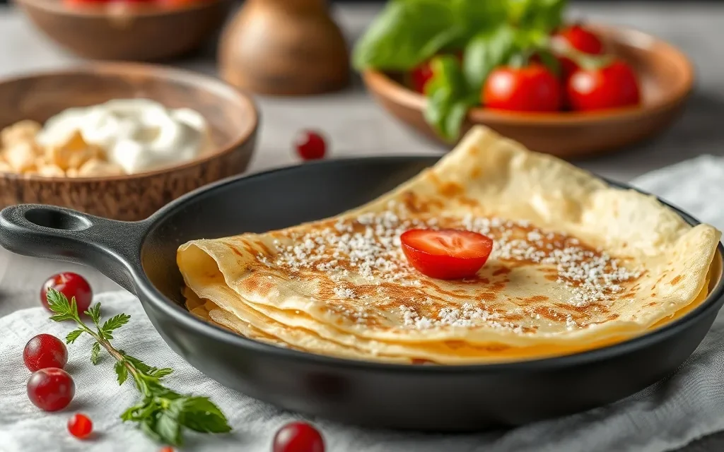 Découvrez la crêpe recette → Crêpe Recette Traditionnelle Moelleuse et Délicieuse