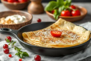 Découvrez la crêpe recette → Crêpe Recette Traditionnelle Moelleuse et Délicieuse