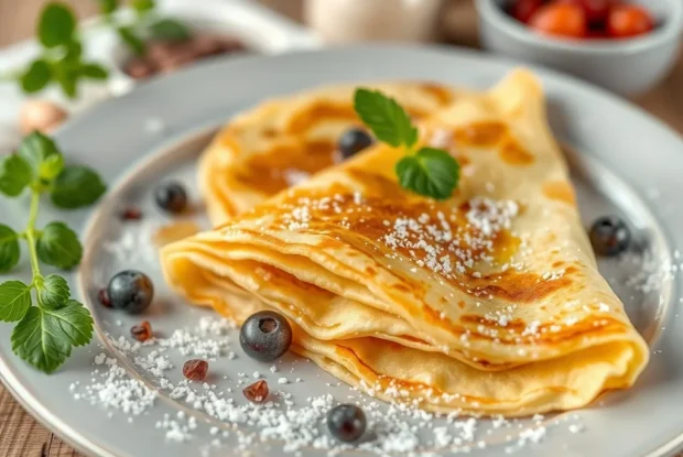 Découvrez la crêpe recette → Crêpe Recette Traditionnelle Moelleuse et Délicieuse