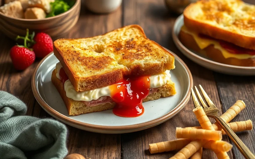 Découvrez comment préparer un croque monsieur → Le croque monsieur maison est rapide à préparer et ultra gourmand.