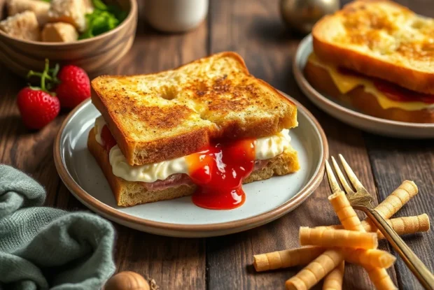 Découvrez comment préparer un croque monsieur → Le croque monsieur maison est rapide à préparer et ultra gourmand.
