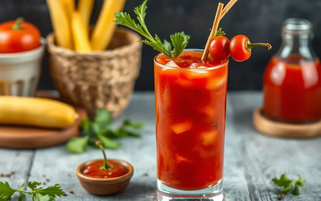 Préparez un Cocktail Bloody Mary Épicé et Rafraîchissant en 5 Étapes