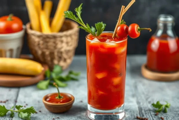 Préparez un Cocktail Bloody Mary Épicé et Rafraîchissant en 5 Étapes