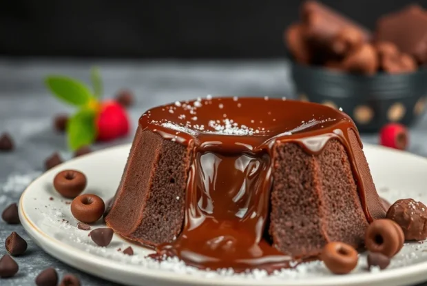 Découvrez le fondant au chocolat → Fondant au Chocolat Coulant Irrésistible en 5 étapes