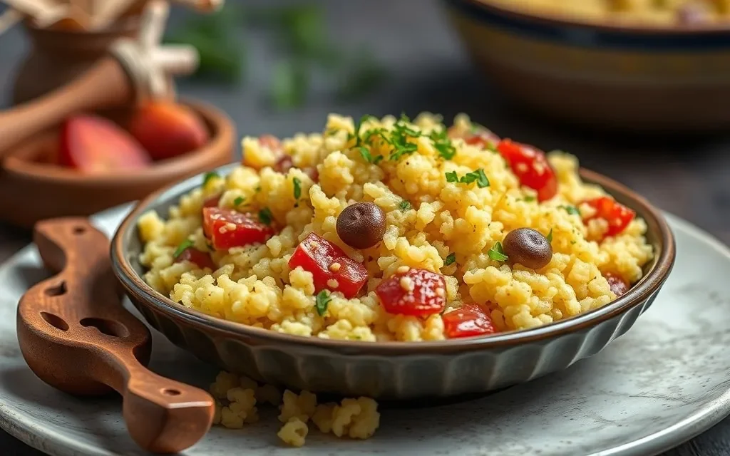 Recette couscous → Recette Couscous Traditionnel aux Saveurs Orientales : Guide Pratique